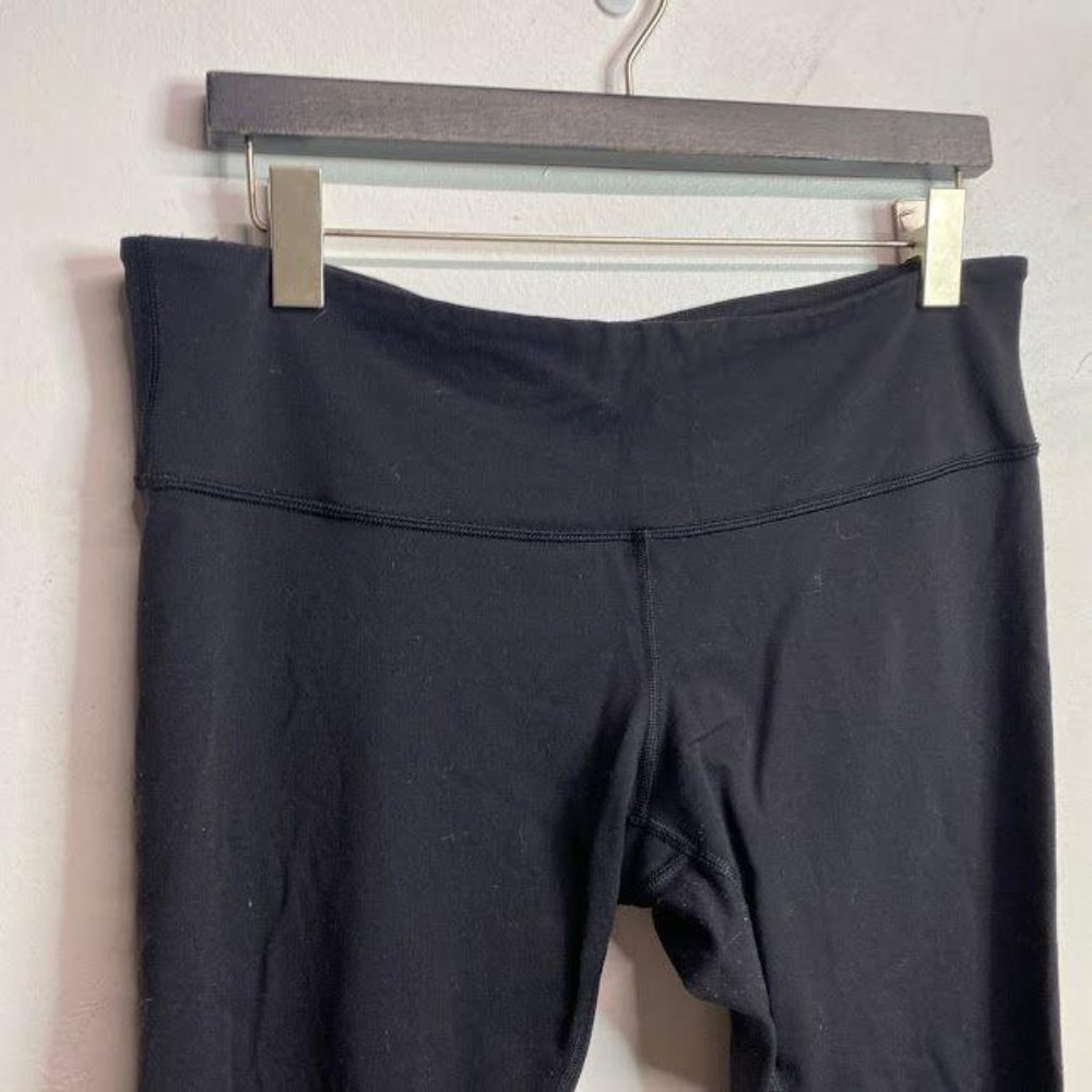 Lululemon Black Full Length Wonderunders - Picture 3 of 5